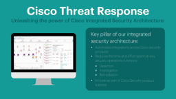 Cisco threat response