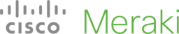 Cisco and Meraki logos